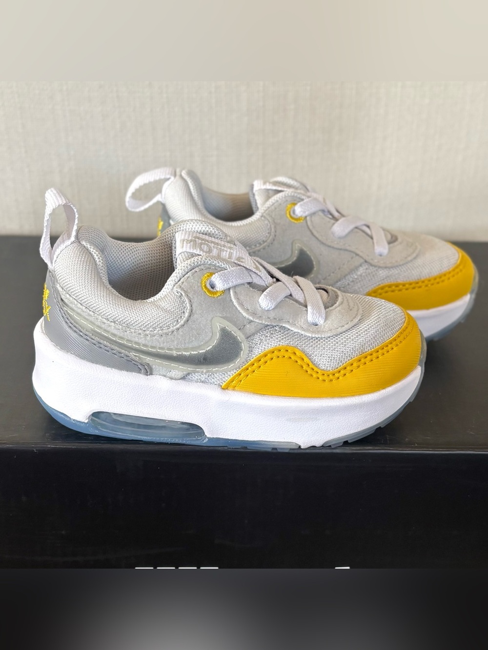 Nike Air Max 1 Motif Toddler Shoes Size 5C Photon Dust Grey Baby Sneakers